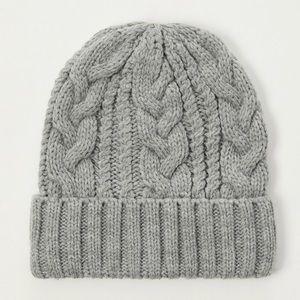 Lucky brand cozy cable knit beanie hat